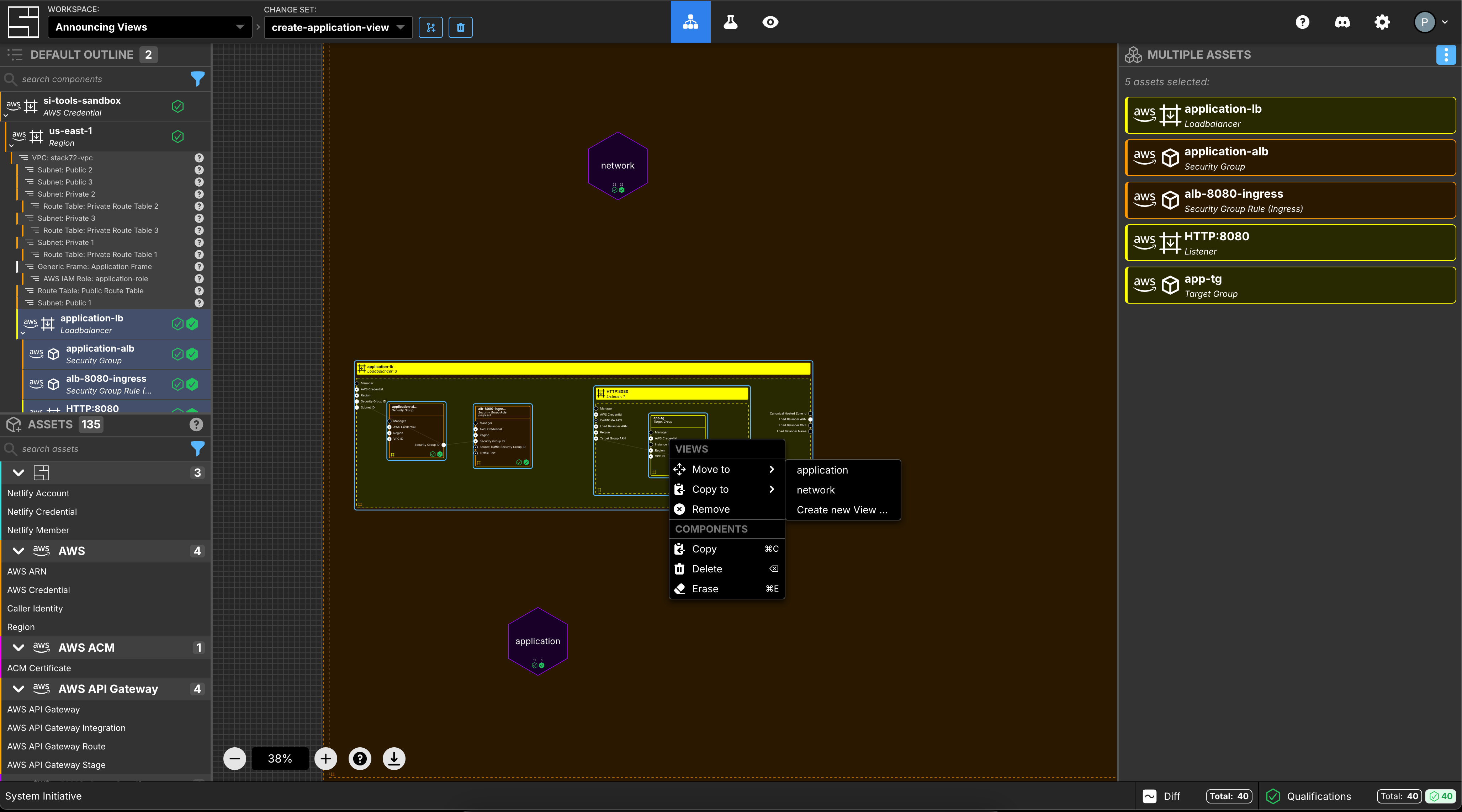 Extract Load balancing view