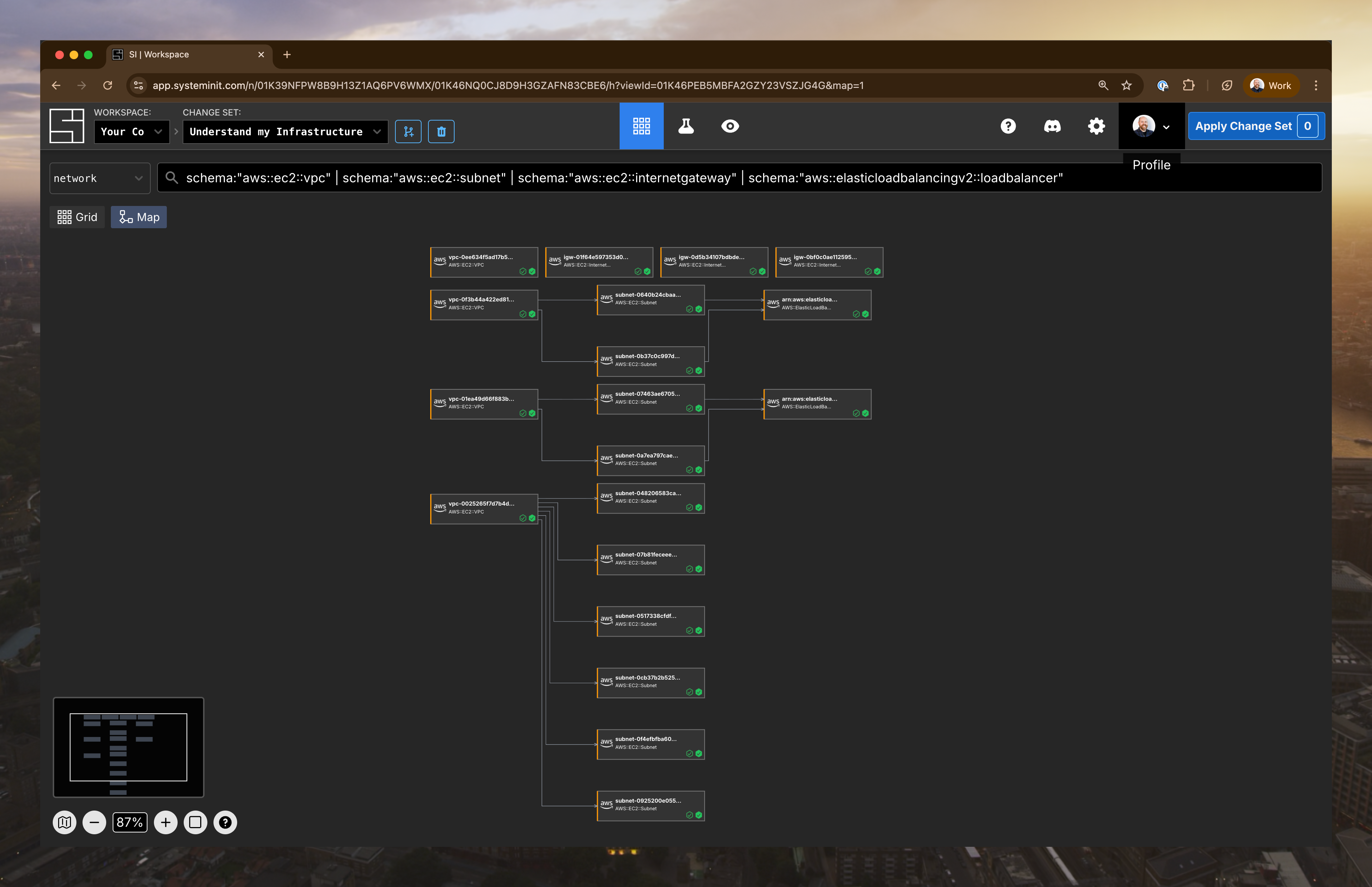 System Initiative Search